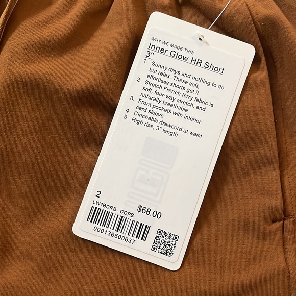 lululemon Inner Glow High Rise Short - Picture 6 of 6